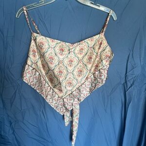 Elegant Floral Camisole Top